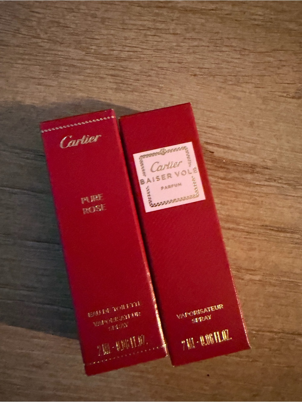 Cartier Perfume Samples - Set of 2